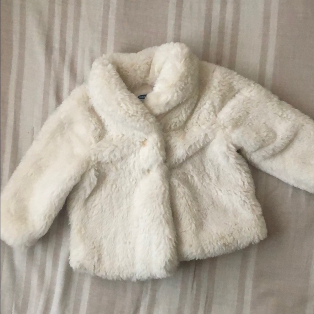 Faux fur coat
